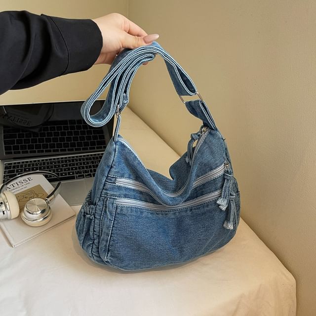 Denim Shoulder Bag