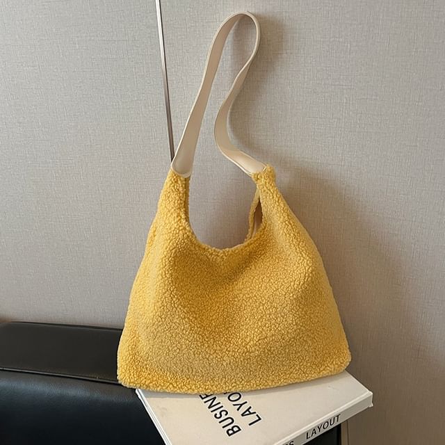 Fleece Shoulder Bag