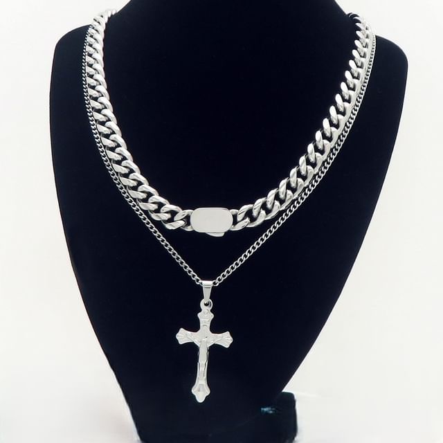 Curb Chain Necklace / Bracelet / Set