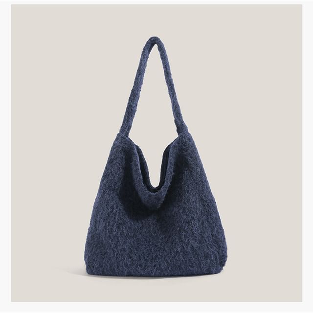 Plain Fleece Tote Bag