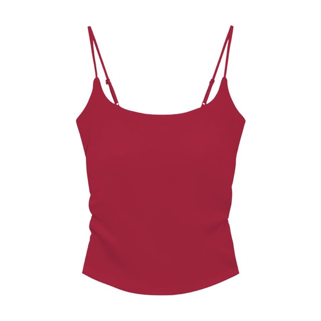 Square Neck Simple Camisole Top