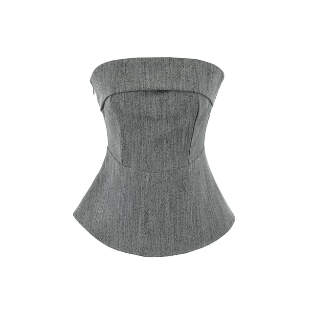 Flowy Strapless Tube Top