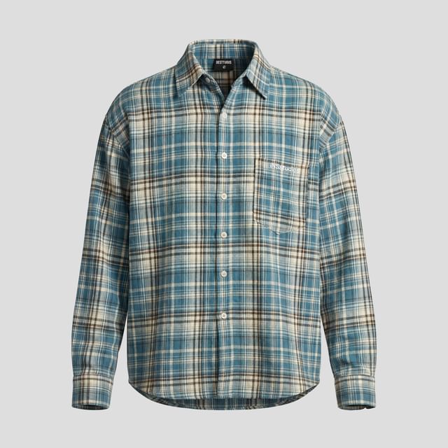 Oversized Plaid Shirt