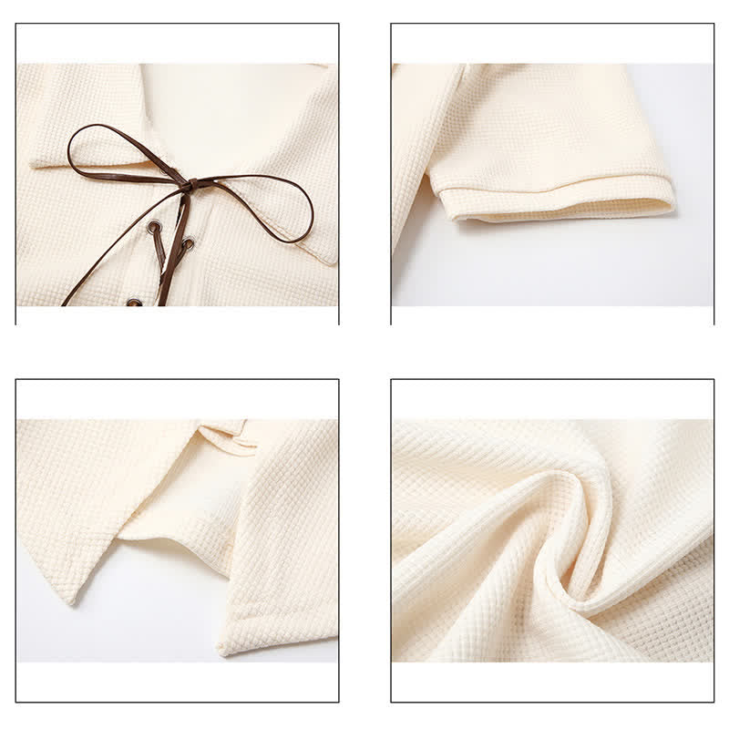 Tulle White Up T-Shirt Lace Skirt Irregular Polo