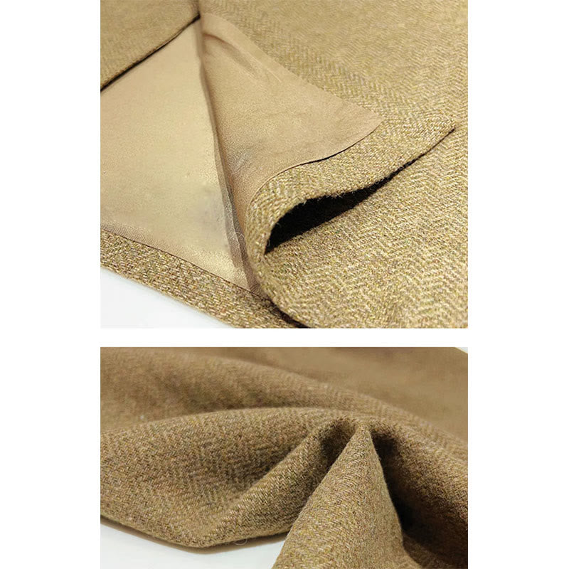 Flower Set Shirt Slit Embroidery Skirt Vintage