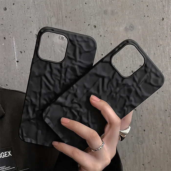 Coque iPhone noire mate