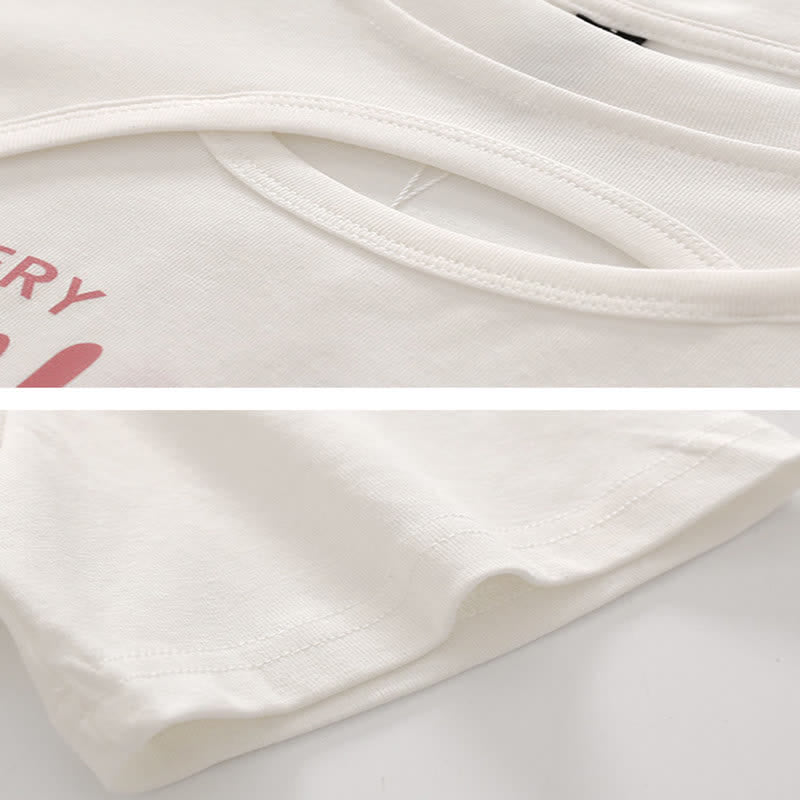 Shirt Suspender Irregular Skirt Sweet Pink