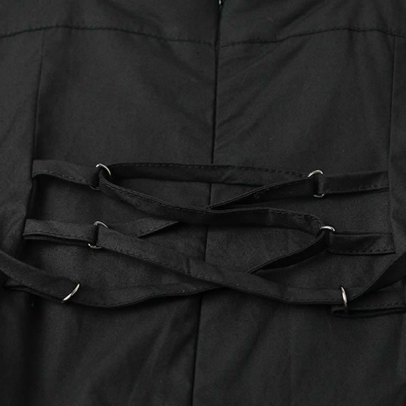 Set Hoodie Dress Short Irregular Slip Sport Cross