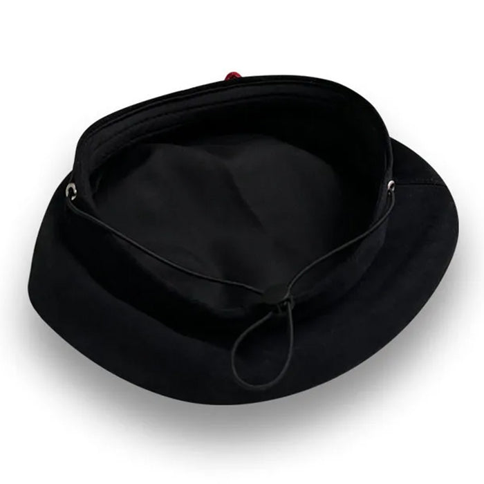 Elegant Black Heart Beret SP19566