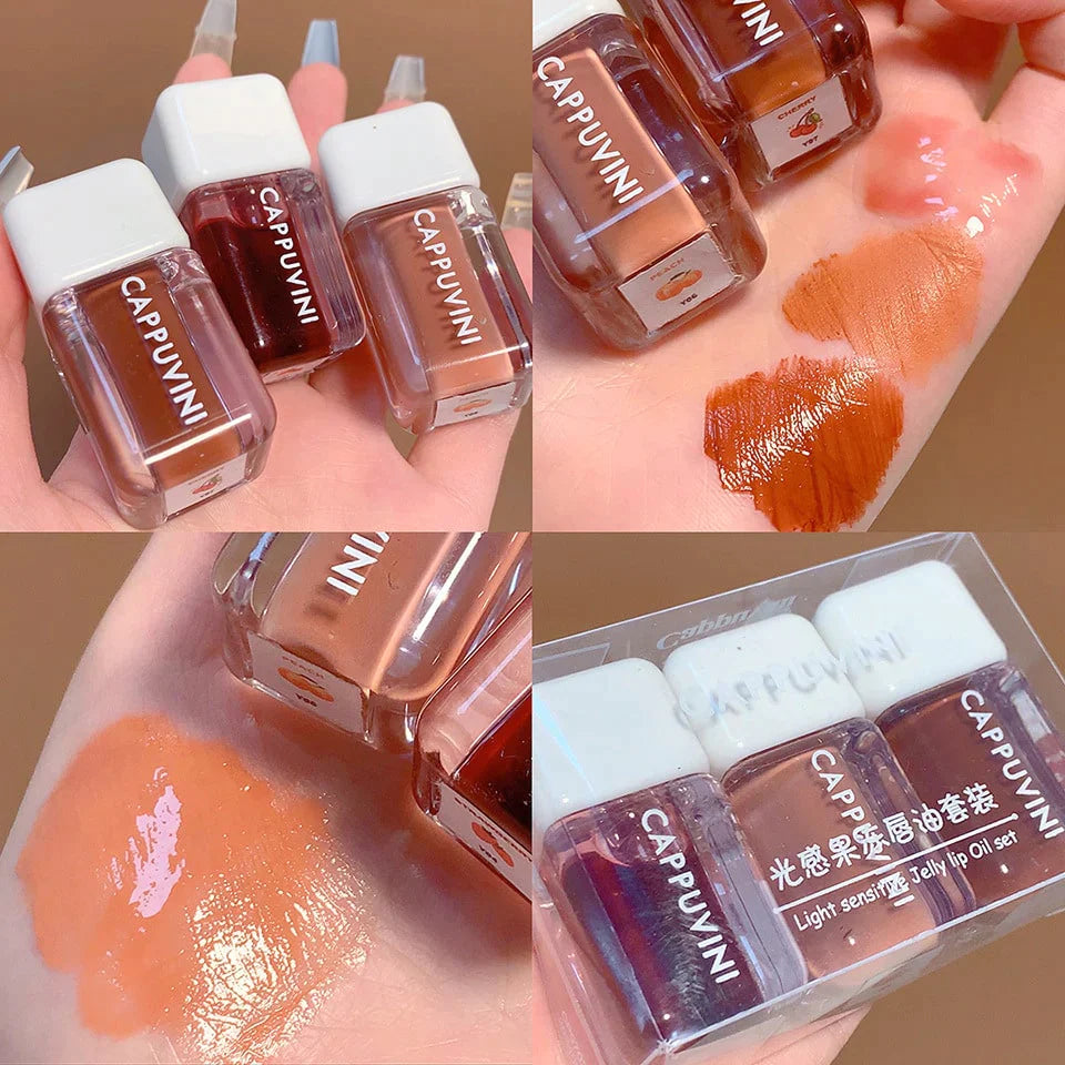 Cute Mini Square Transparent Lip Gloss