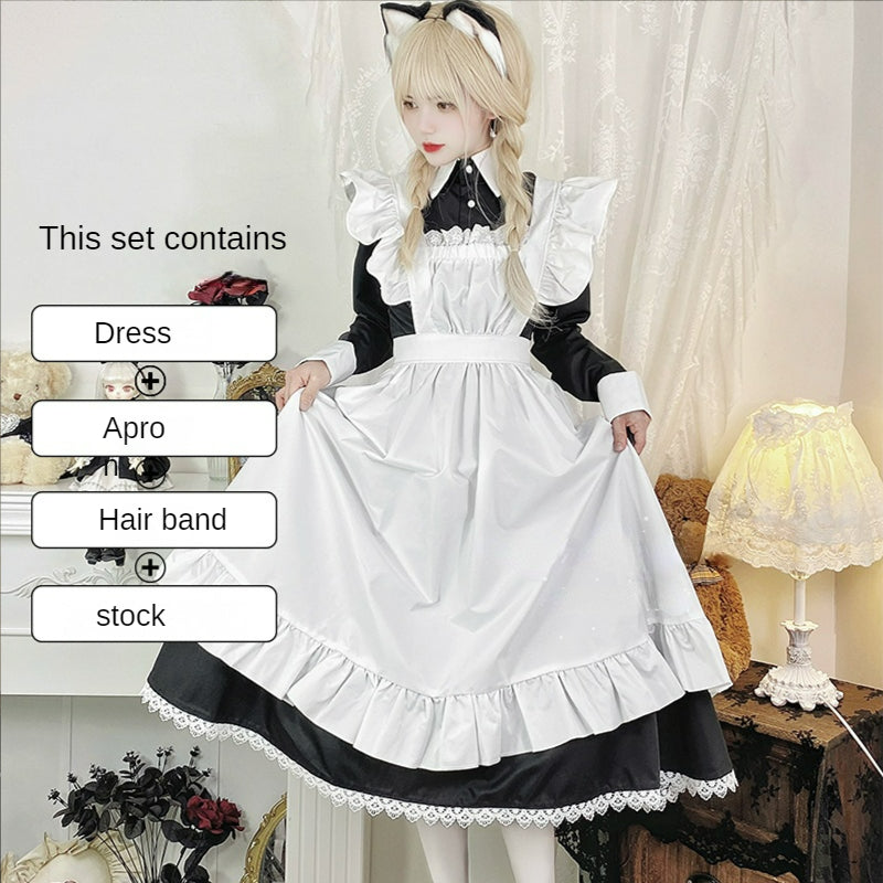 Sweet Classical Neko Maid Long Dress ON654