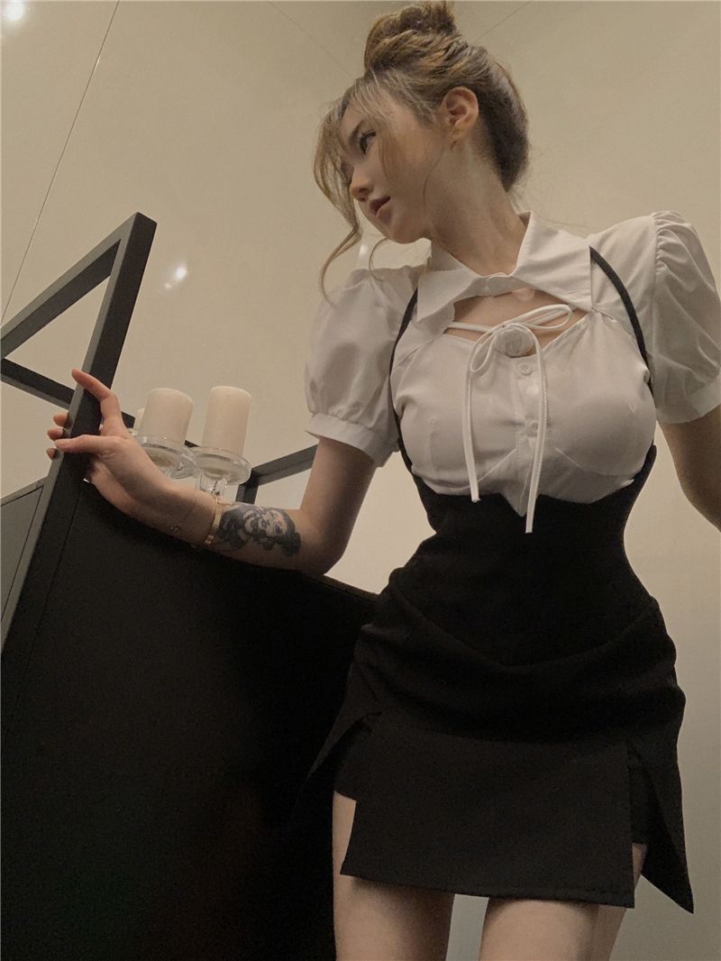 Top and Skirt Korean Fashion Outfit ON964