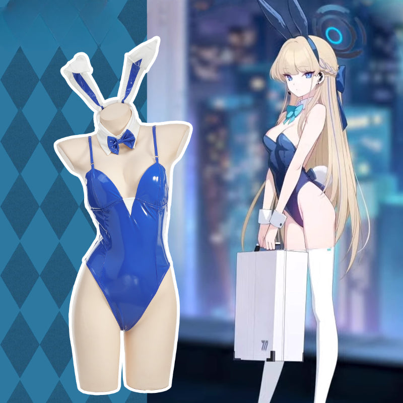 Ensemble de cosplay bleu ciel bleu mignon lapin fille ON900