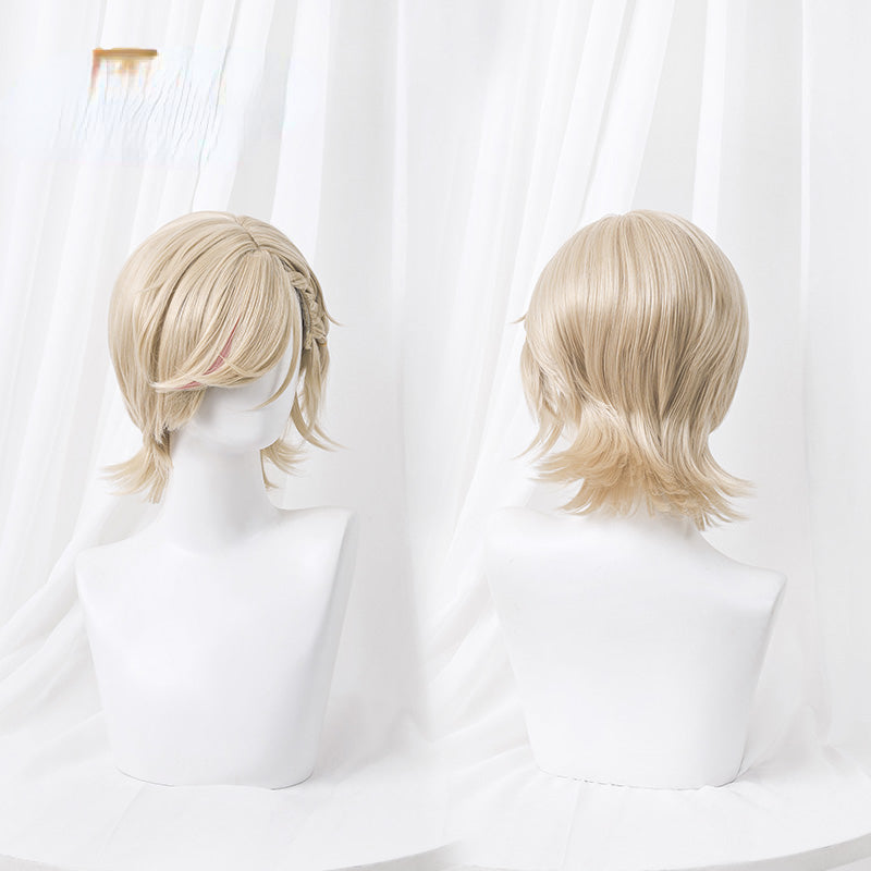 Perruque de cosplay Genshin Impact Lyney Fontaine ON1022 en prévente