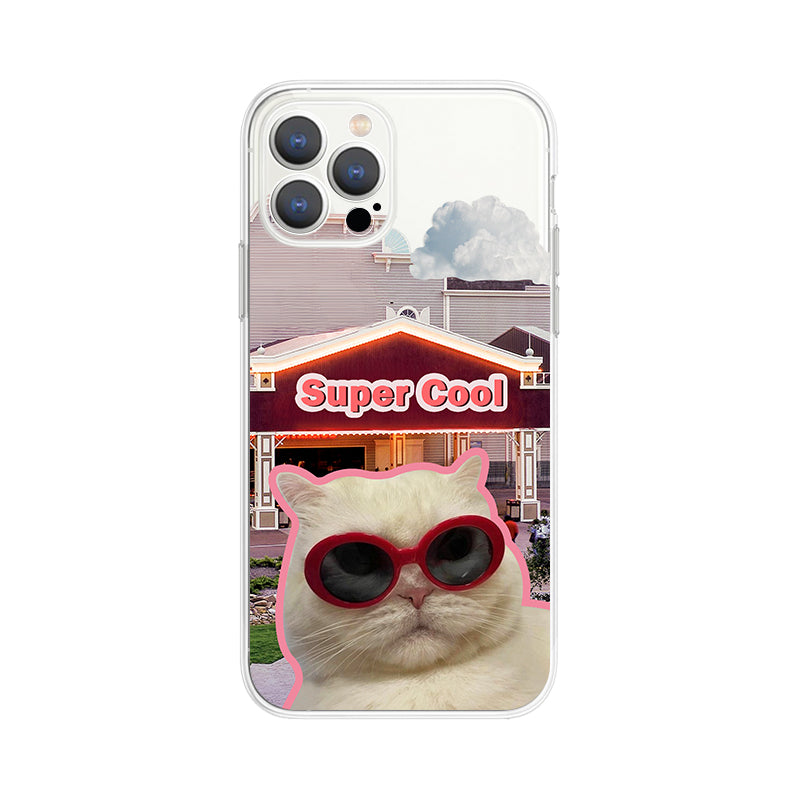 Cute Funny Cat Dog Phone Case