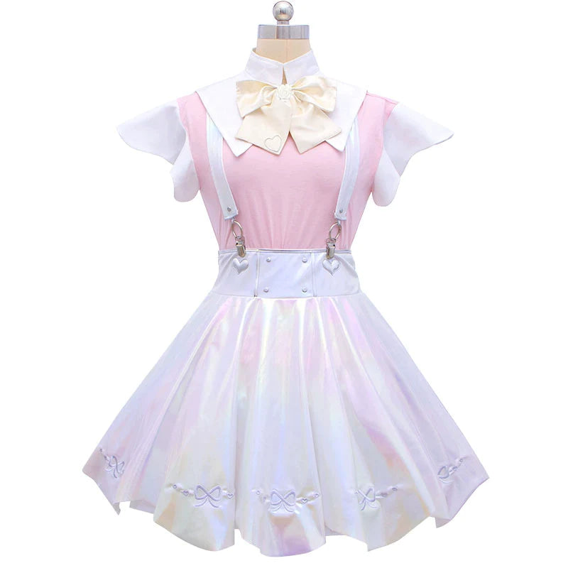 Needy Girl Overdose Kawaii Engel Lässiges Outfit ON1005