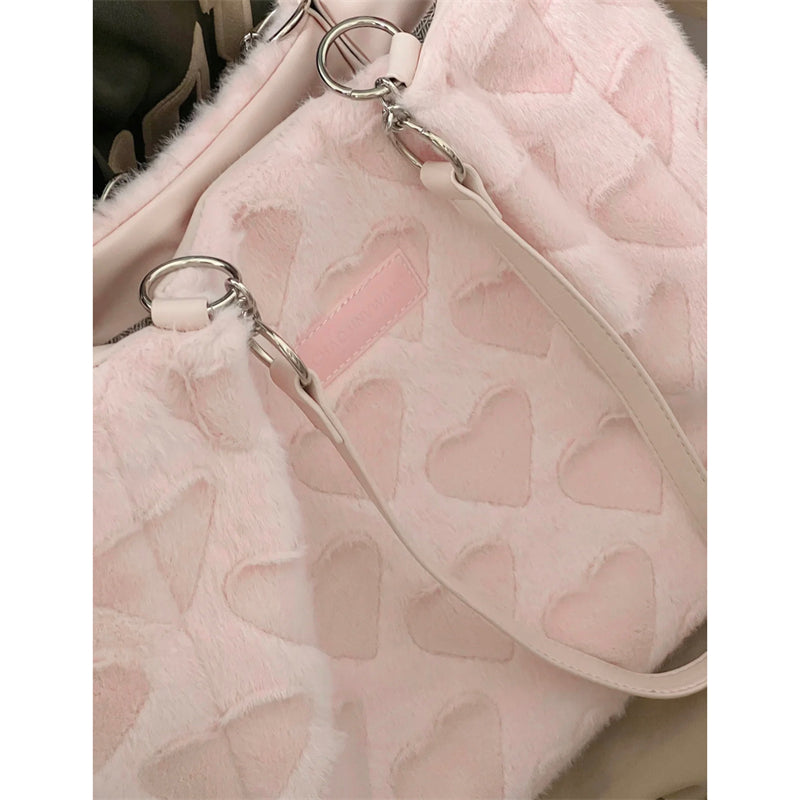 Pink Heart Bag Purse - Heartzcore
