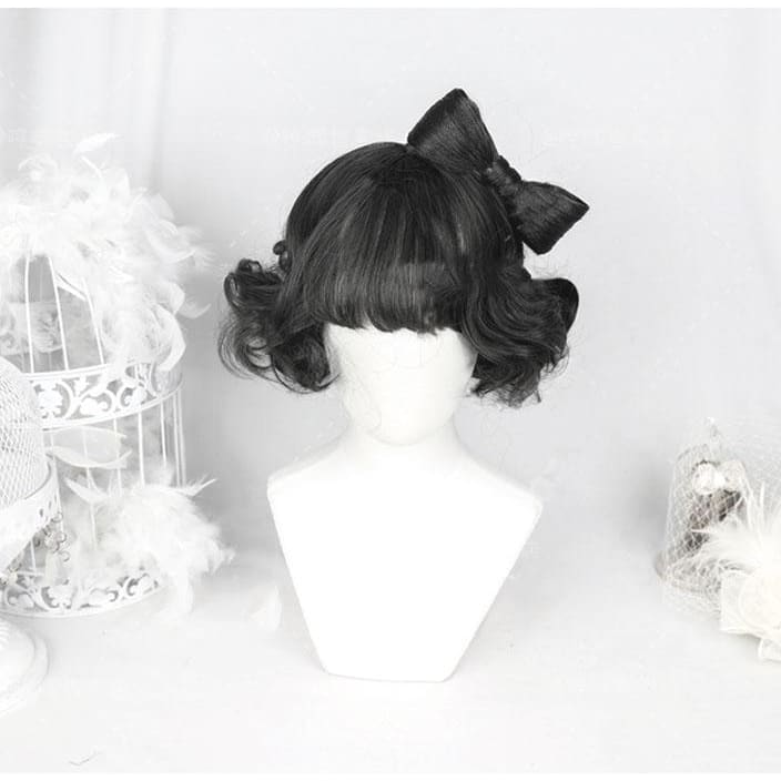 Edo Atomic Curly Short Wig MK15864 - mkkawaiishop