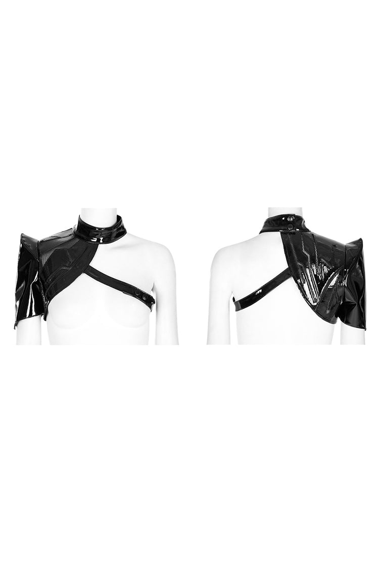 Women's Punk Patent Leather Body Harness