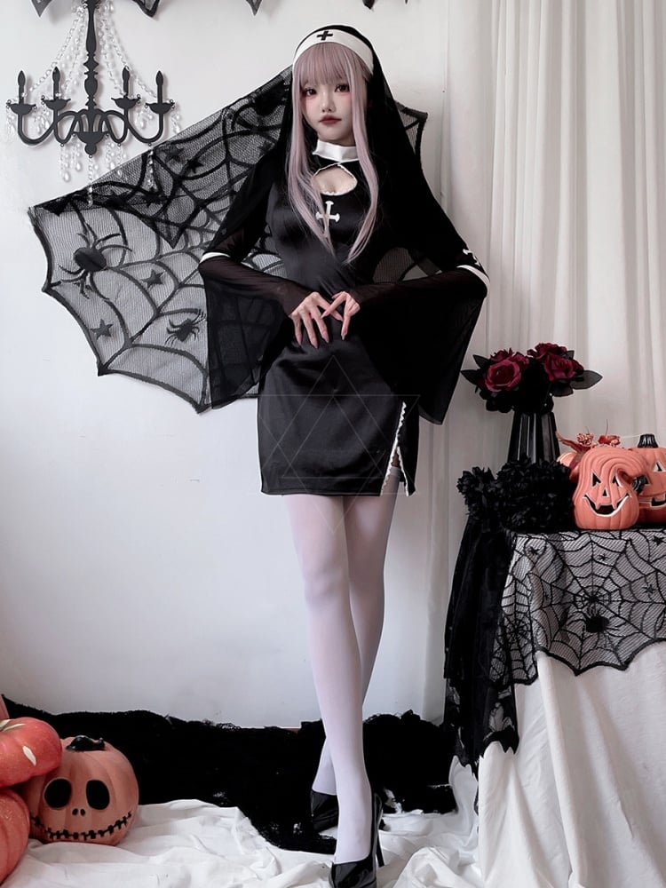 Halloween Black Dark Dress Costume