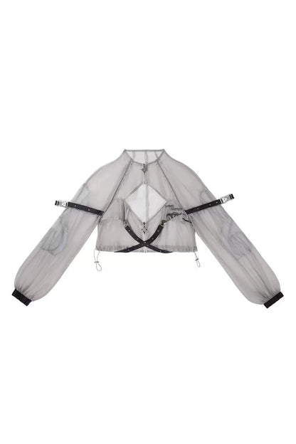 Infinite Battlefield Long Sleeves Printed Techwear Style Gothic Handsome Ouji Lolita Set