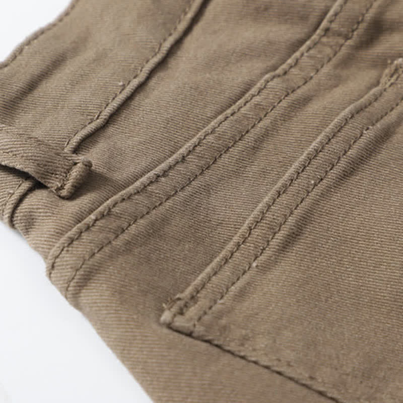 Knit Sweater Sailor Collar Denim Top Split Skirt Cami