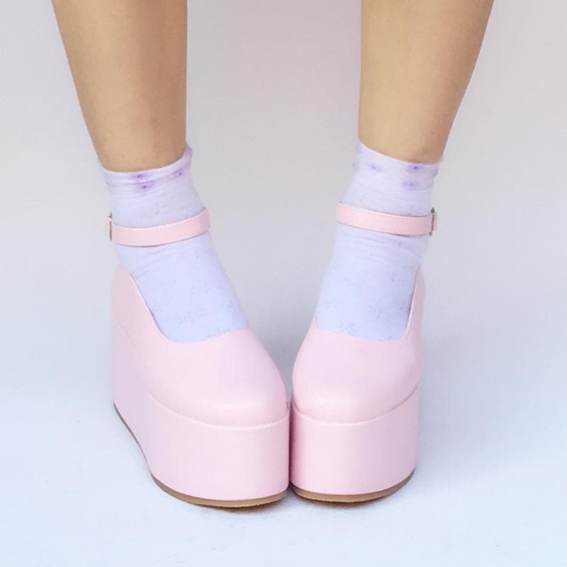 Platform Baby Shoes Pinky SP168134 Custom Made Doll