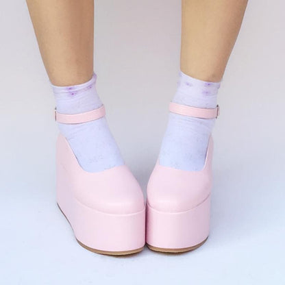 Platform Baby Shoes Pinky SP168134 Custom Made Doll