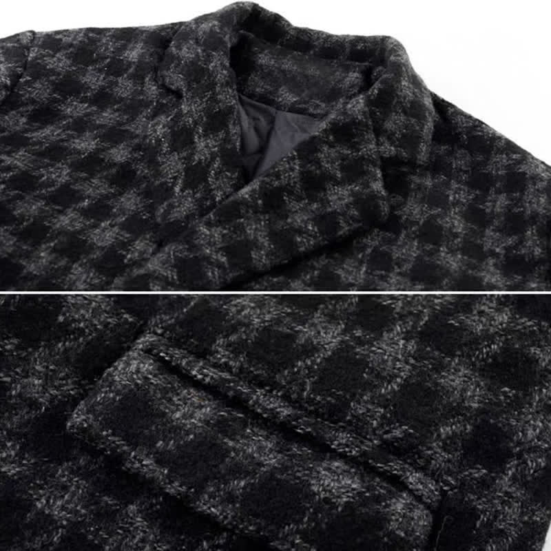 Lattice Blazer Print Lapel Slim Pants T-Shirt Denim Chic