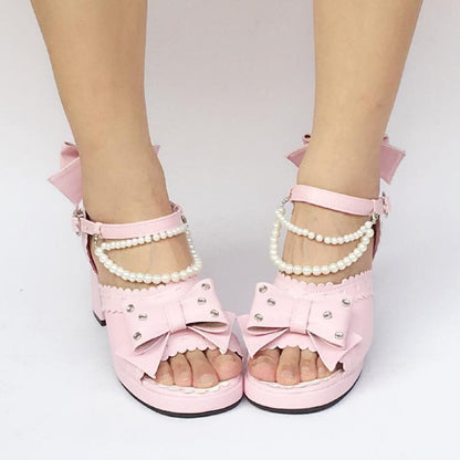 Mermaid Made Custom Pink Princess Shoes SP168136