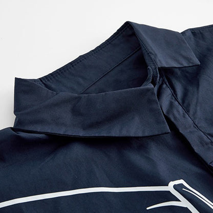 High Skirt Waist T-Shirt Print Pleated Bow