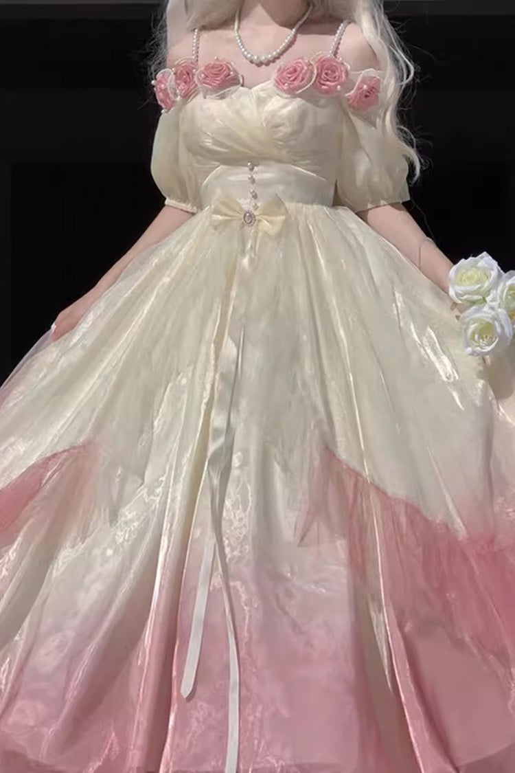 Plus Size Elegant Bowknot Princess Sweet Lolita Gown
