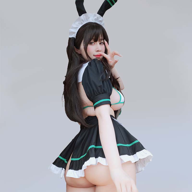 Cosplay Dienstmädchen Bunny Girl Sexy Dessous Set