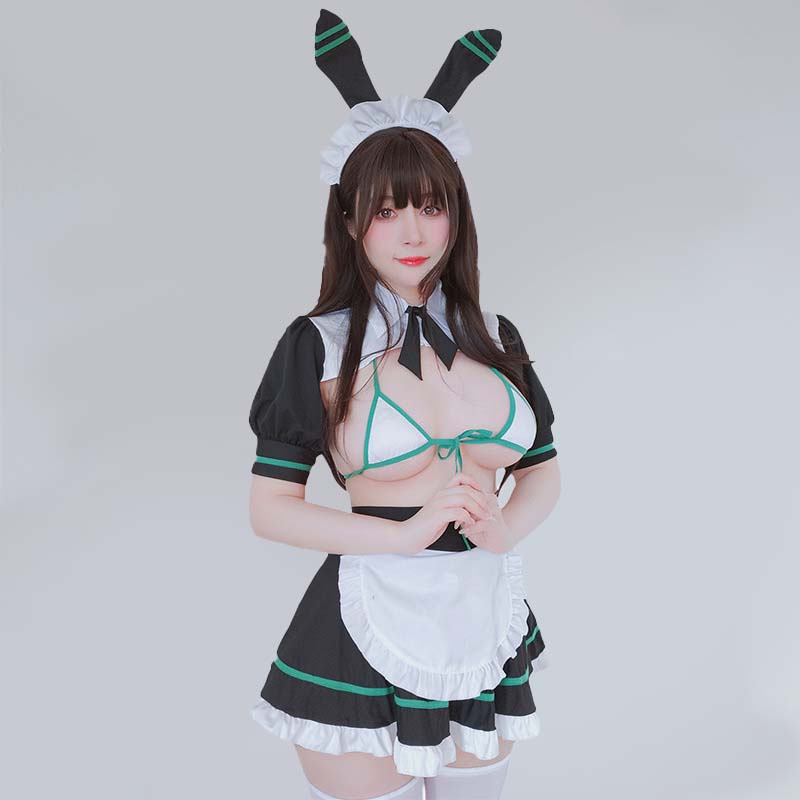 Cosplay Dienstmädchen Bunny Girl Sexy Dessous Set