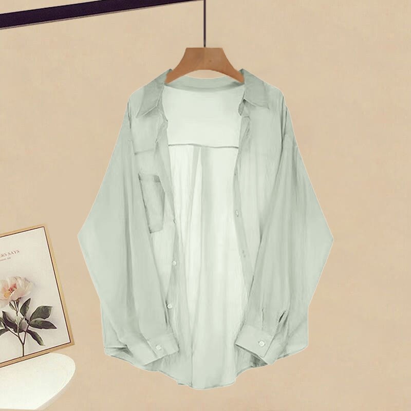 Pure Cardigan Slip Color Dress Backless