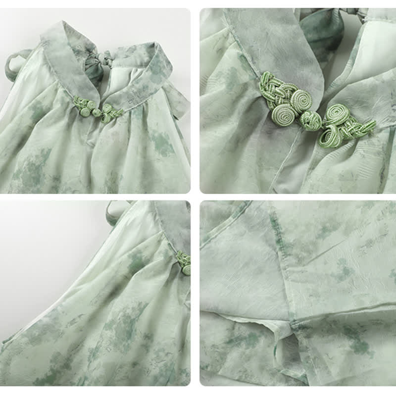 Vintage Neckholder Blumenkleid