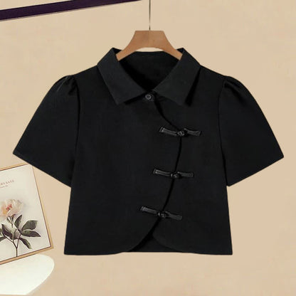 Shirt Vintage Pieces Button Painting Two Pants Wash