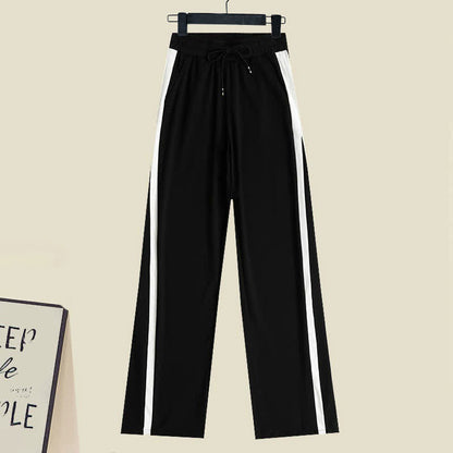 Sweatshirt Pants Three Tank Top Color Pieces Pure Casual