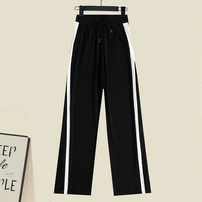 Sweatshirt Pants Three Tank Top Color Pieces Pure Casual