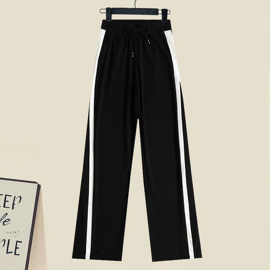 Sweatshirt Pants Three Tank Top Color Pieces Pure Casual