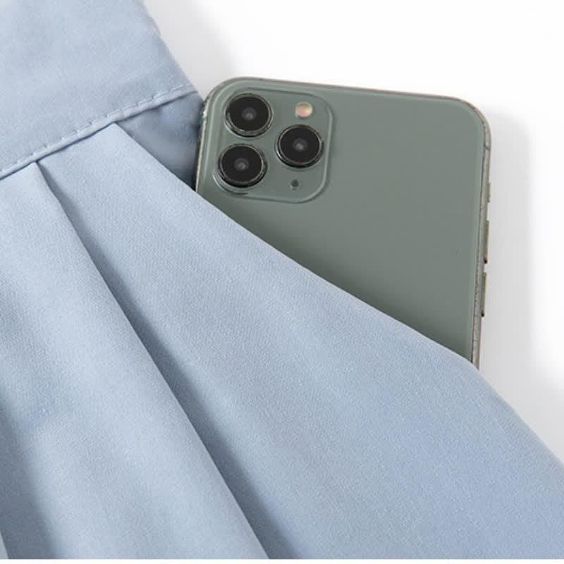 Pieces Casual Printed T-Shirt Set Collar Leg Pants Wide Chic Two Round