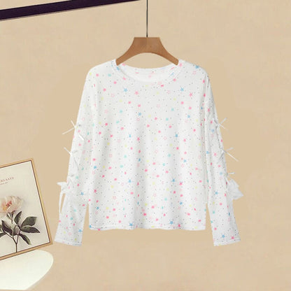 Print Set Coverup Plaid Pants Two Pieces Star