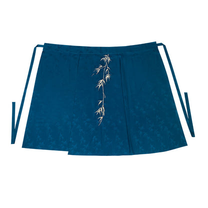 Cardigan Embroidery Bamboo Skirt Pieces Cami Top Vintage Three