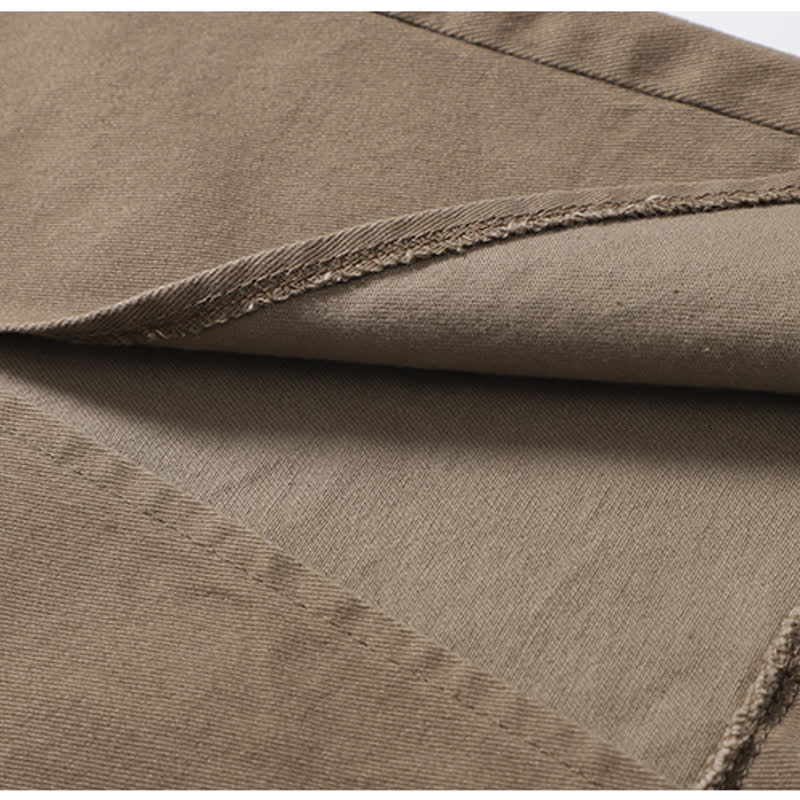 Denim Split Letter Lapel Plaid Skirt Print Vest Shirt