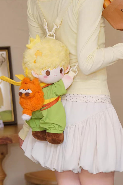 Emerald Cute Plush Lying Lolita Backpack - Little Prince