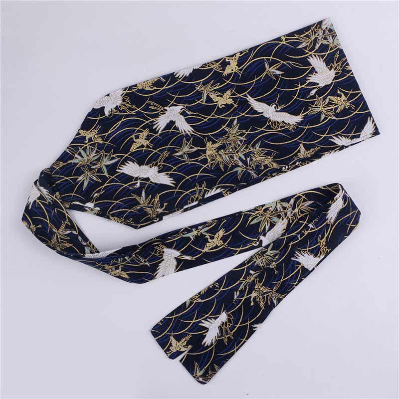 Aesthetic Print Lace Up Hanfu Waistband