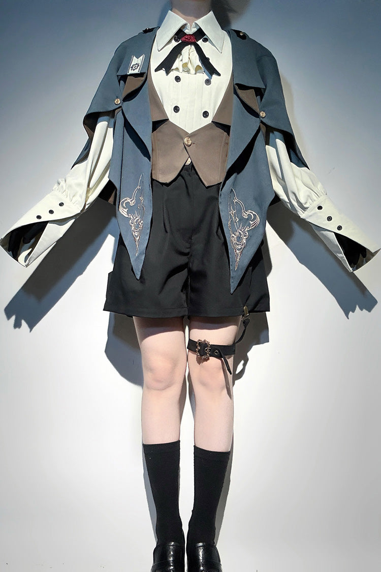 Printed Ouji Prince Handsome Lolita Cloak