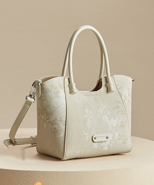 Apricot Bag Large Tote New Capacity 2025 Fashion Print