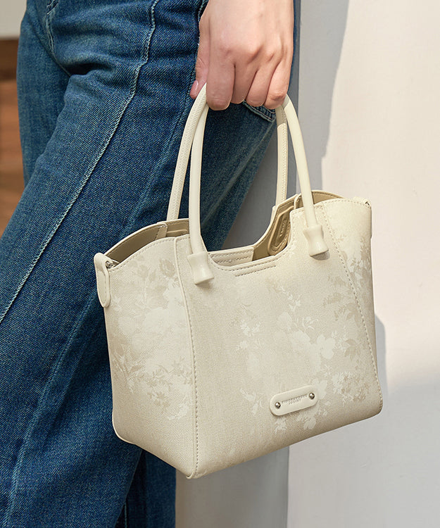 Apricot Bag Large Tote New Capacity 2025 Fashion Print