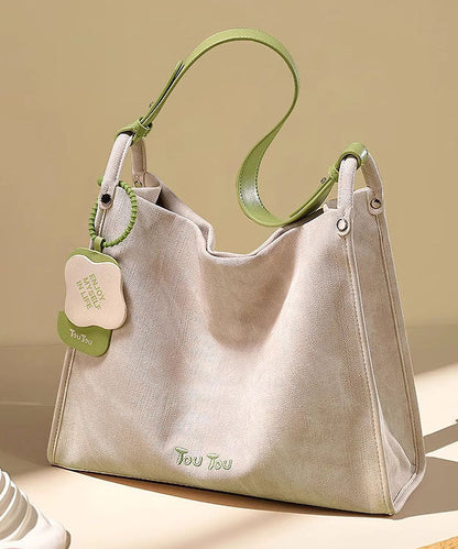 Versatile 2025 White Shoulder New Large Capacity Bag